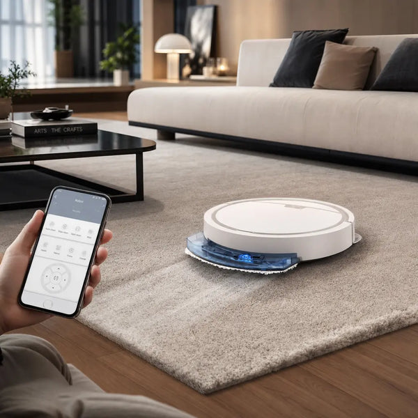 Smart Robot Vacuum with App Control