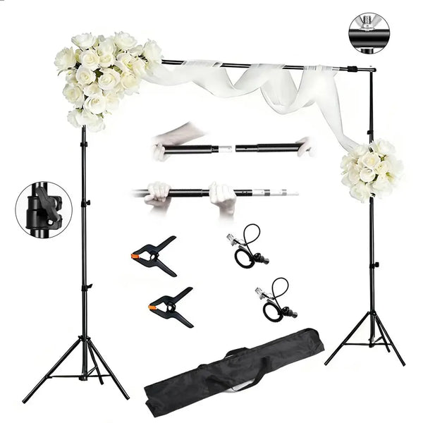 Backdrop Stand Kit for Photo Studio