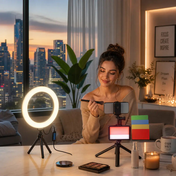 Mini LED Selfie Ring Light 6