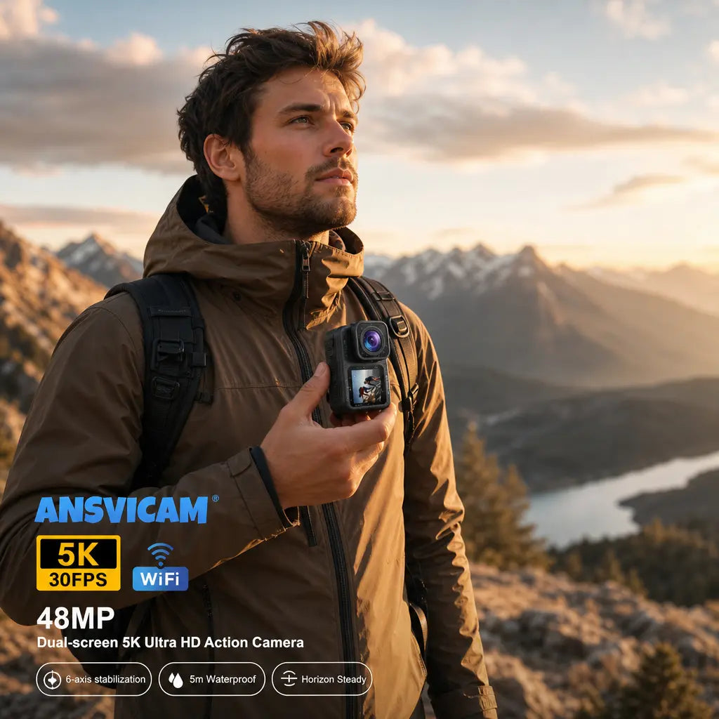ANSVICAM 5K Action Camera