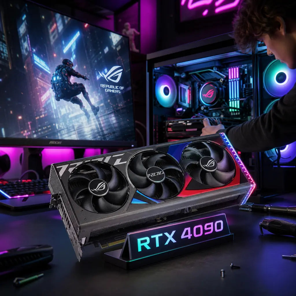 Відэакарта ROG Strix RTX 4090