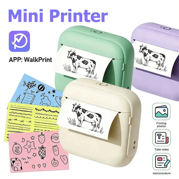 X6 Inkless Mini Printer