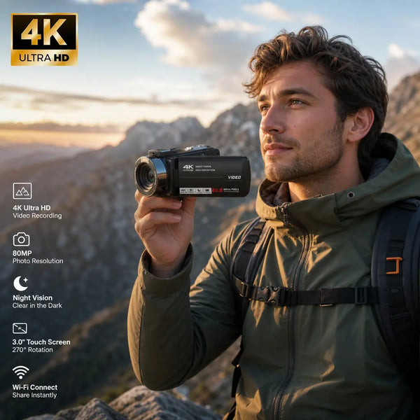 4K 80MP Video Camera
