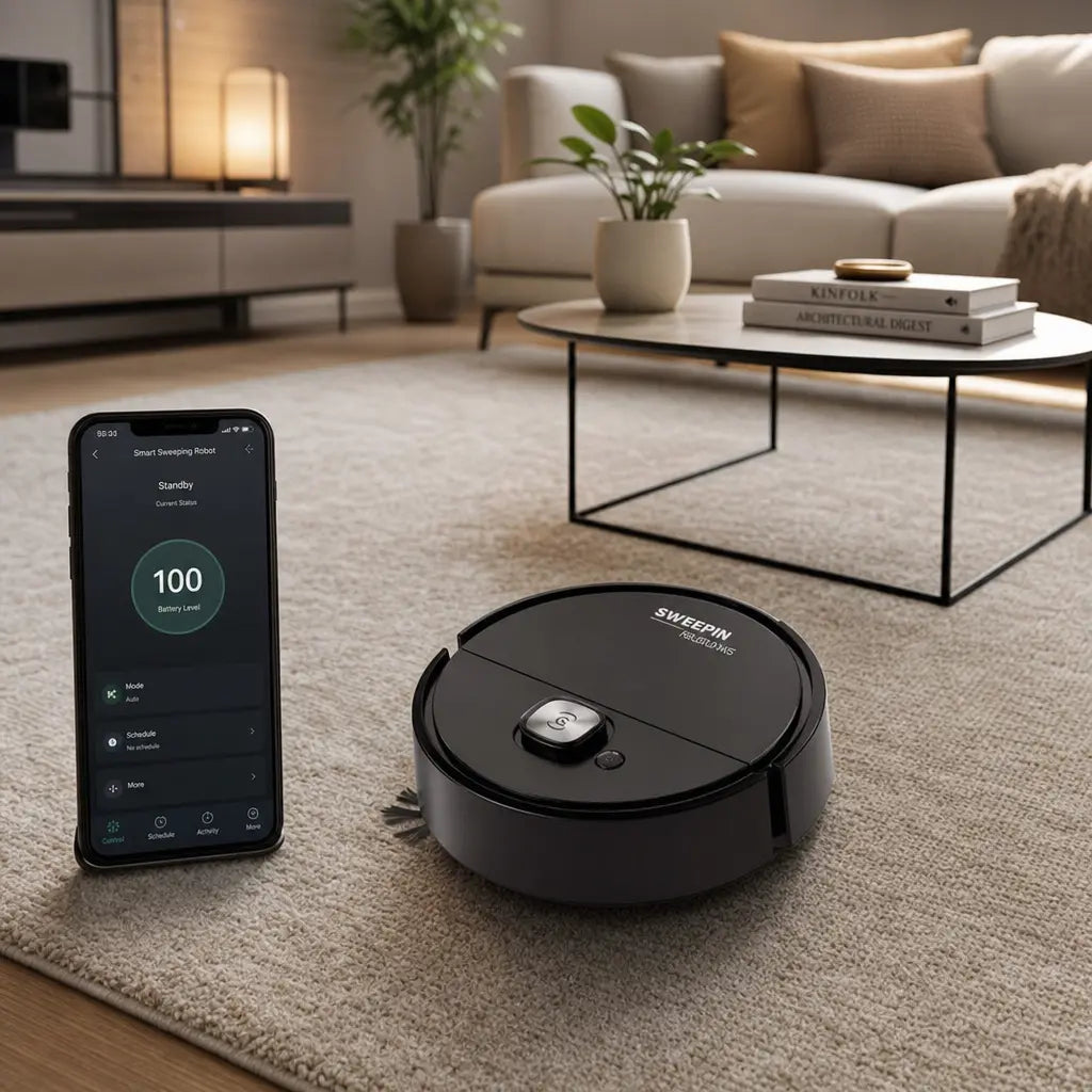 Mini Robot Vacuum 2026 3-in-1